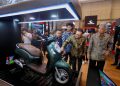 AHM merilis New Honda Scoopy yang kini hadir dengan warna dan striping baru. Foto: Ajeng Honda