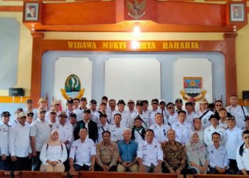 Bimtek Pengelolaan Keuangan dan Aset Desa Kades se-Sarolangun di Bandung. Foto: Fdn/Ampar