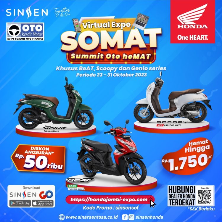 Pameran Digital lengkap dengan Promo Berlimpah, Hanya di Honda Virtual Expo/ Foto: Ejeng