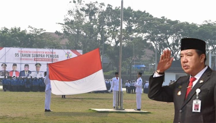 Pj Bupati Merangin Mukti Said, jadi Irup eringati Hari Sumpah Pemuda ke-95 Sabtu (28/10)/ Foto: Teguh