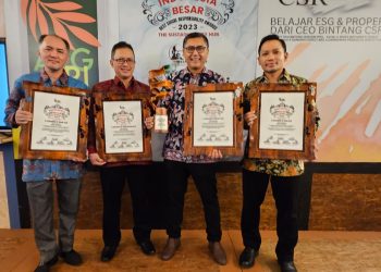 PT Pertamina EP Jambi Field Meraih Penghargaan Indonesia Besar 2023 pada Program Penceggahan Stunting dan Gizi Kurang/ Foto: tania