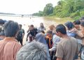 Bocah 10 tahun Tenggelam di Sungai Batanghari Ditemukan Meninggal/ Foto; Lutfi