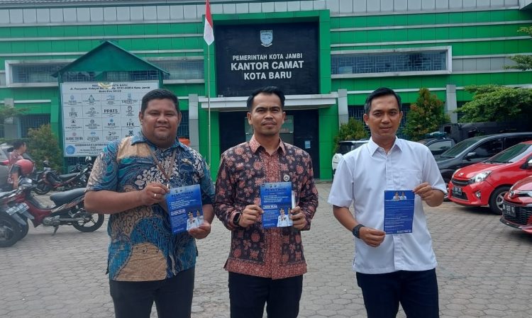 Samsat Kota Jambi Lakukan Sosialisasi Pemutihan Pajak dan SWDKLLJ/ Foto: otoy