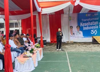 Peringati HKN ke-59, Al Haris Serahkan Rumah Susun Rusunawa dari Kemnetrian PUPR ke Dinkes Provinsi Jambi/ Foto: Melli/Ampar