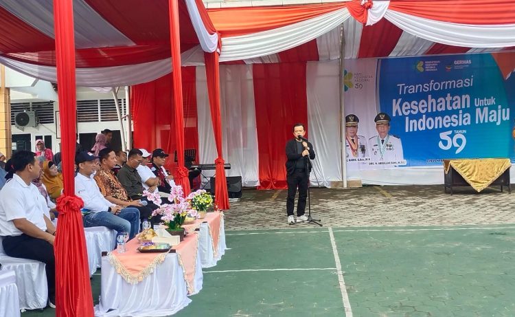 Peringati HKN ke-59, Al Haris Serahkan Rumah Susun Rusunawa dari Kemnetrian PUPR ke Dinkes Provinsi Jambi/ Foto: Melli/Ampar