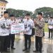 Pj Bupati Merangin Pimpin Upacaa Peringatan PGRI ke-78 dan Hari Guru 2023/ Foto: Teguh