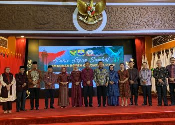 Ketua DPRD Jambi Hadiri Malam Lepas Sambut Komandan Korem 042/Gapu/ Foto: Hadian