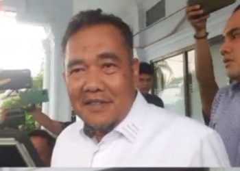 mantan Kepala Dinas Kesehatan (Kadinkes) Sarolangun, dr Irwan Mizwar sebagai tersangka kasus dugaan korupsi alat kesehatan tahun 2022/ Foto: Fdn/Ampar