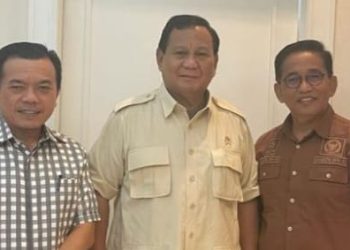 Al Haris Mundur, Bakri Pimpin TKD Prabowo-Gibran di Jambi/ (Foto: Fei)