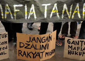 Ilustrasi Mafia Tanah/ (Foto: Porwebindo)