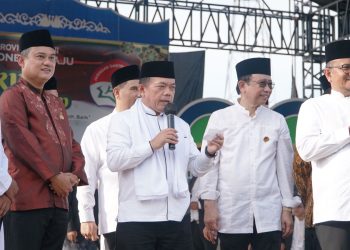 Al Haris Apresiasi Do'a Syukur dan Dzikir Akhir Tahun oleh JS/ (Foto: Putra)