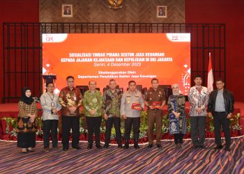 OJK Sosialisasi Tentang Tindak Pidana Sektor Jasa Keuangan ke Jajaran Kepolisian dan Kejaksaan, Ini Tujuannya/ Foto: Agus