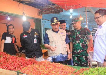 Jelang Nataru 2024, Wagub Jambi Sidak Pasar

/ (Foto: Alan)