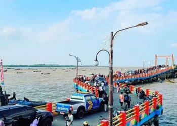 Objek wisata water front city (WFC) di Tanjab Barat (Dok. Latif)