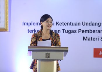 Kepala Eksekutif Pengawas Perilaku Pelaku Usaha Jasa Keuangan Edukasi dan Pelindungan Konsumen OJK Friderica Widyasari Dewi/ Foto: Agus/OJK