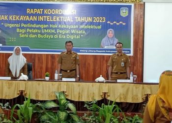 Peningkatan Kapasitas, Bappeda Sarolangun Gelar Rakor Hak Kekayaan Intelektual 2023/ (Foto: Fdn/Ampar)