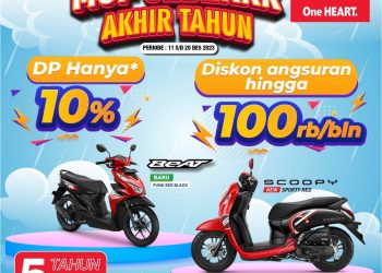 MUF Geberrr Akhir Tahun, Motor Honda Banjir Promo (Foto: Ajeng, Sinsen)
