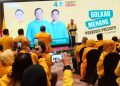 Turun Gunung, Ketum Golkar Targetkan 80 Persen Kemenangan Prabowo-Gibran di Jambi/ (Foto: Nda/ampar)