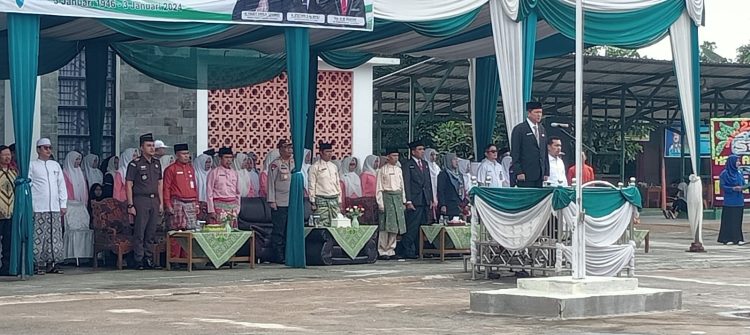 HAB Ke-78 , Kemenag Sarolangun Gelar Upacara: Ajak ASN Netral di Pemilu 2024/ (Foto: Fdn/ampar)
