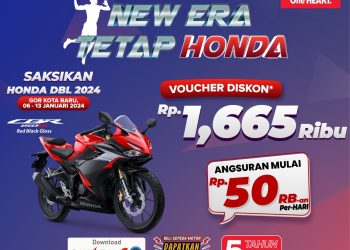 Awali Tahun 2024, Sinsen Tawarkan Promo 'New Era Tetap Honda'/ (Foto: Ajeng)
