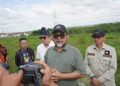 Sekda Sudirman Memeriksa Peta Area Stockpile Batubara di Aur Duri Kota Jambi/ Foto: Ampar