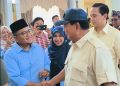 Calon Presiden (Capres) nomor urut 2 Prabowo Subianto, berkunjung ke Kota Jambi, Rabu (9/1/2023)/  (Foto: Alan)