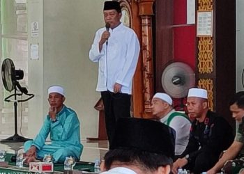 Pengajian ASN, Sekda Merangin Berikan Quis Berhadiah/ (Foto: Teguh)