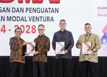 Peluncuran Roadmap Pengembangan dan Penguatan Perusahaan Modal Ventura 2024-2028/ (Foto: Agus)