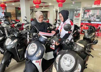 Penjualan Motor Honda Tembus Lebih dari 87 Ribu Unit di Jambi/ (Foto: Ajeng, Sinsen)