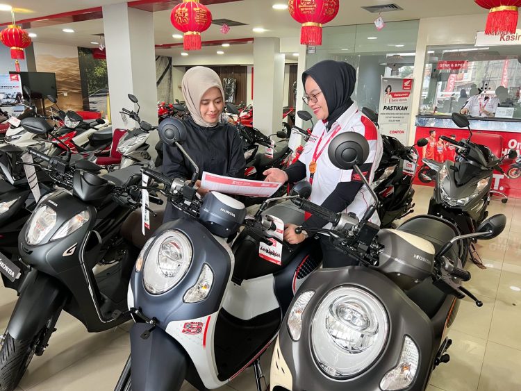 Penjualan Motor Honda Tembus Lebih dari 87 Ribu Unit di Jambi/ (Foto: Ajeng, Sinsen)