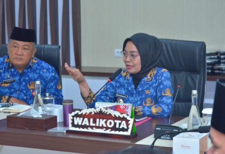 Pj Wali Kota Jambi Buka Rakor Teknis TPID/ (Foto: Mmelli/Ampar)