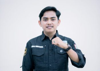 Ketua umum HMPM Jambi Irfan Firnanda/ (Foto: Adi)