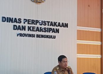 Kepala Dinas (Kadis) Perpustakaan Dan Kearsipan Provinsi Bengkulu, H Meri Sasdi, M.Pd/ (Foto: Diky/ Ampar)