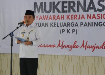 Mukernas PKP, Al Haris: Kerukunan Masyarakat Nagari Paninggahan Luar Biasa/ (foto: Nda/Ampar)