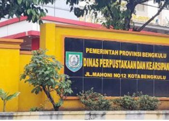 Dinas perpustakaan dan kearsipan Bengkulu/ (foto: Diky/ampar)