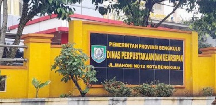 Dinas perpustakaan dan kearsipan Bengkulu/ (foto: Diky/ampar)