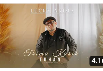 Lirik lagu Terimkasih Tuhan - Lucky Anima / (Foto: Cuplikan layar Youtube @AnimaBandOfficialAnima)