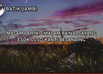 Lirik Lagu Batik Jambi/ (Foto: Cuplikan layar Youtube @liriky)