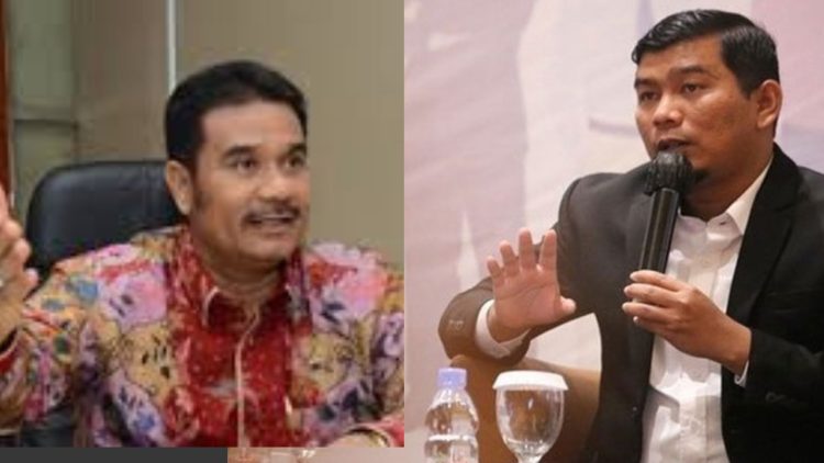 Sutan Adil Hendra dan Rocky Candra Caleg Gerindra DPR RI dapil Jambi 2024/ (Foto: Dok.Ampar)