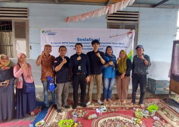 BPJS Ketenagakerjaan Bersama LKPNI  Sosialisasikan Program BPU ke Warga/ (Foto: Tanti)