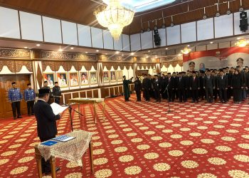 Gubernur Jambi Lantik 117 Pejabat Eselon III dan IV/ (foto: Alan/Ampar)