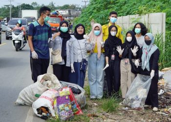 Gerakan Pungut Sampah PKSE Unja  / Foto: dok. KSE UNJA