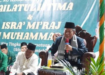 Wagub Jambi Beri Tausiah Isra’ Mi’raj di Tungkal Ulu/ (Foto: alan/ampar)