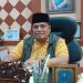 Ketua DPRD Merangin Herman Efendi saat di wawancarai ampar.id di ruang kerjanya , Selasa (6/2)/ (foto: Anton/Ampar)