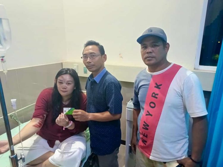BPJS Ketenagakerjaan bbersama LPKNI telah menyerahkan santunan kepada masyarakat yang tengah berduka di Kota Jambi belum lama ini/ (Foto: dok. Kurniadi)