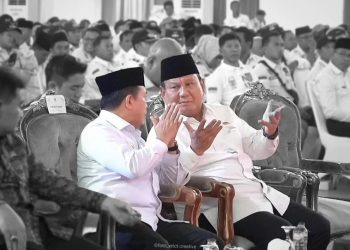 Al Haris bbersama Prabowo/ (Foto: porwebindo)
