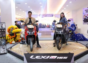 Yamaha Jambi Sukses Gelar Maxi Exhibition Seklaigus Launcing Yamaha Lexi Lx 155/ (foto: didit)