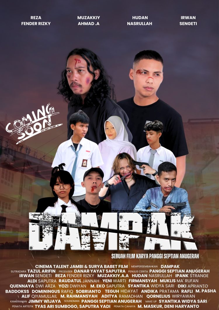 Segara Tayang, Film DAMPAK Karya Anak Jambi/ (foto: Reza)