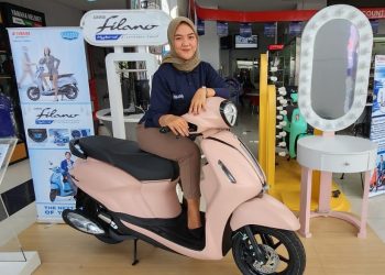 Yamaha Fleno "Pink Mauve" Favorit nya Kaula Muda/ (Foto: Didit)