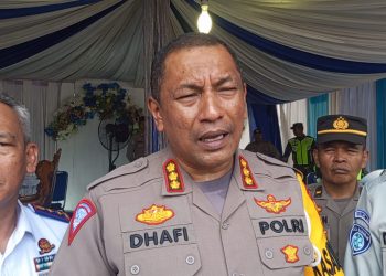 Direktur Lalu Lintas (Dirlantas) Polda Jambi Kombes Pol Dhafi/ (foto: Mhd/ampar)